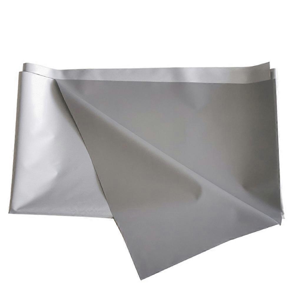 Projector Curtain Special Screen for Video Magnifying 2Pcs Portable Silver