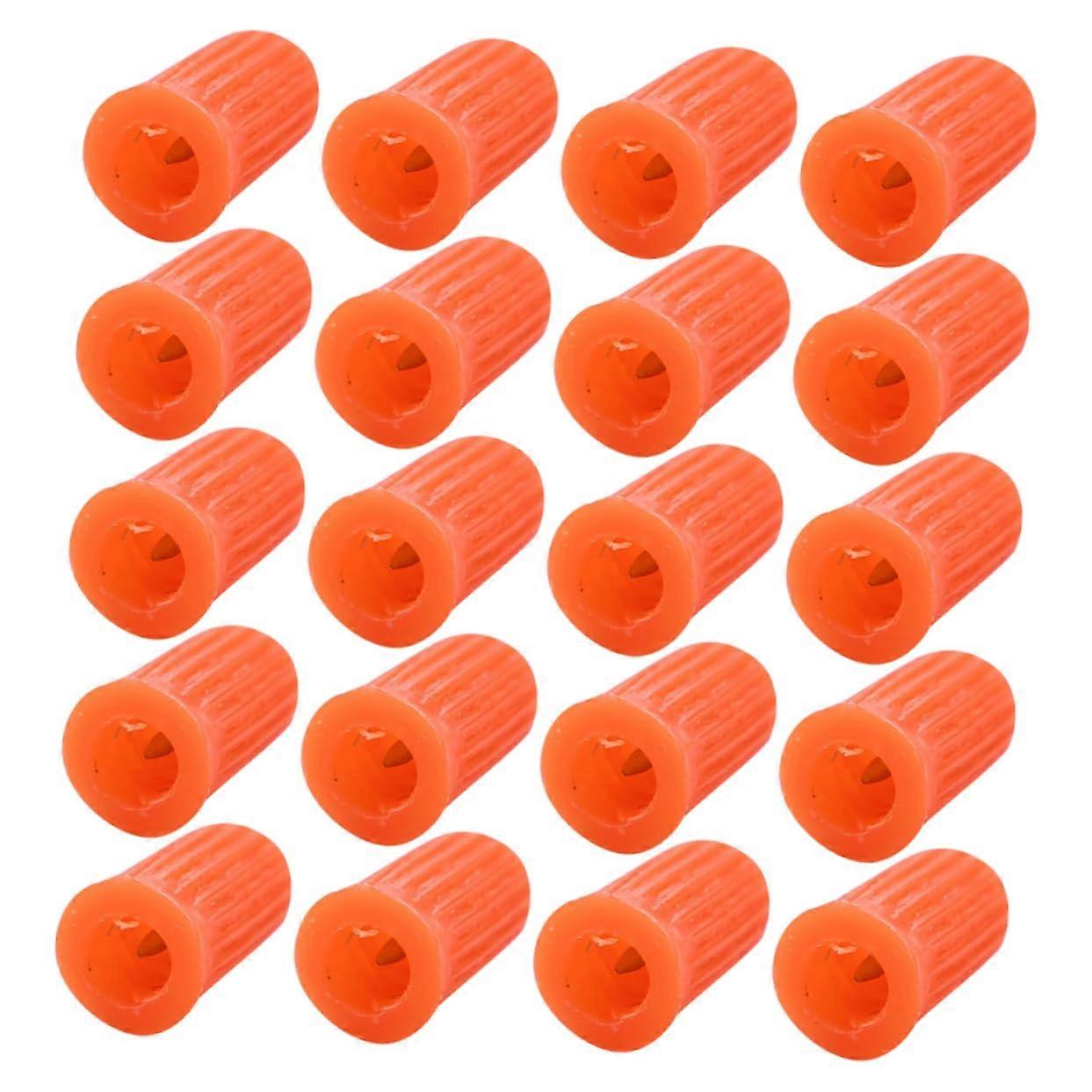 Eyelash Glue Bottle Caps with Needle Plug for Lash Adhesive, Prevents Clogging, 20pcs