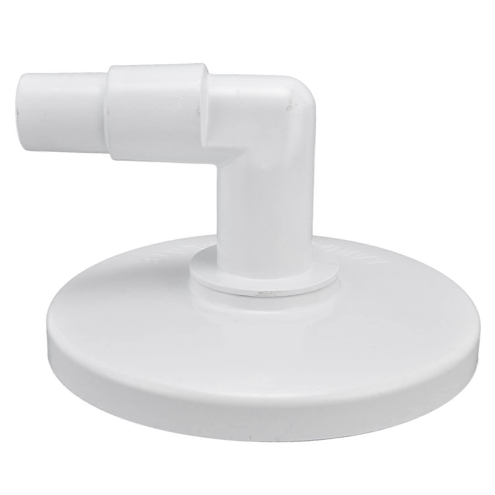 Pool Skimmer Vacuum Plate with 90 Degree Elbow, Durable Plastic, Quick Installation for Easy Pool Maintenance