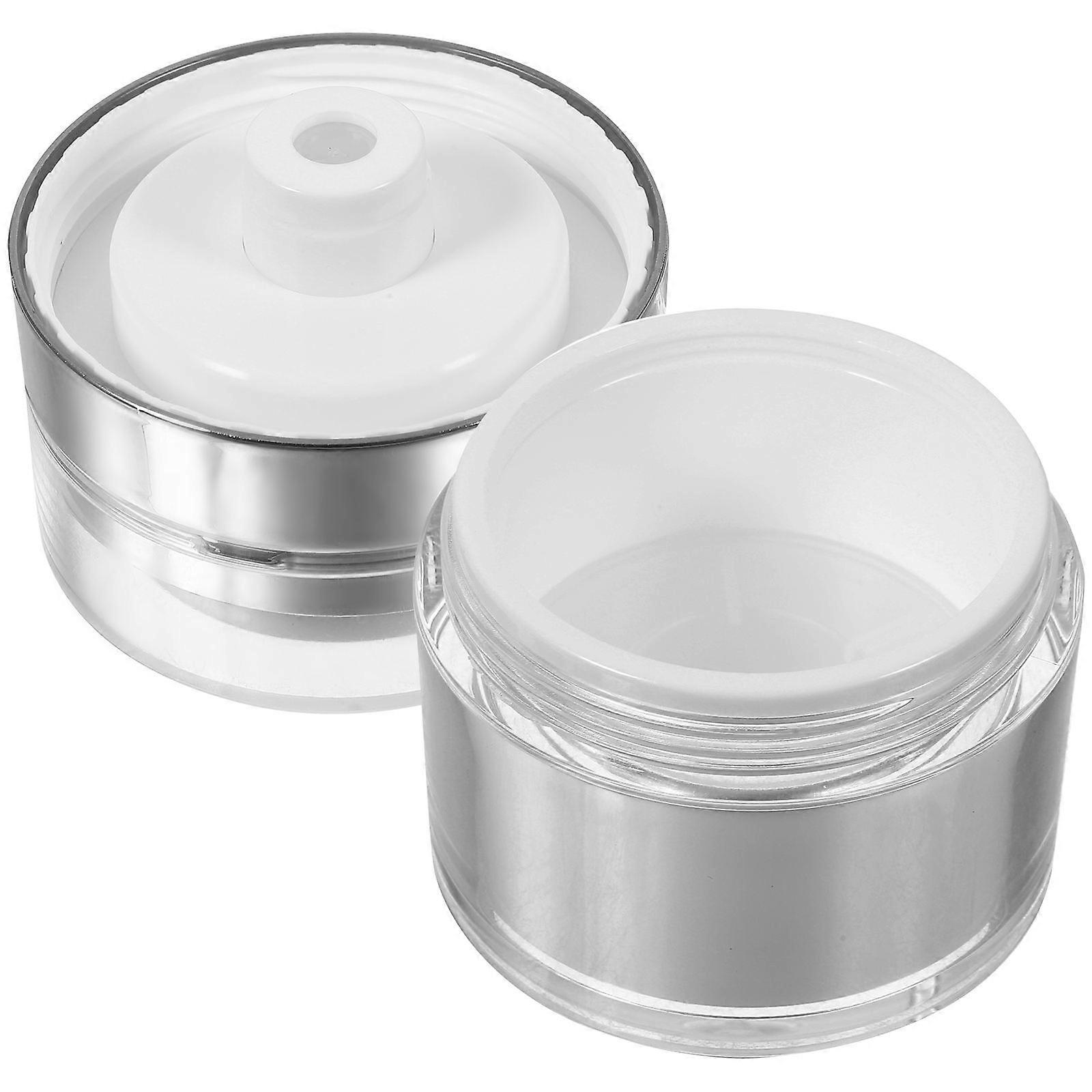Refillable Cream Boxes Transparent 5Pcs for Multi-Function Cream Storage
