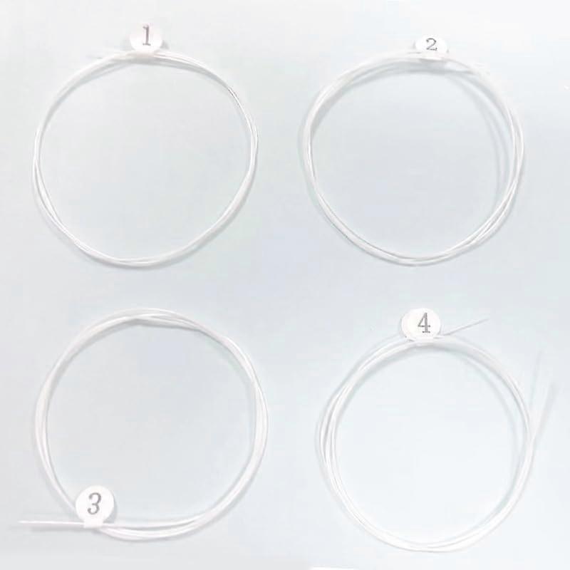 Guitar and Ukulele Strings Corrosion Resistant Phosphor Bronze Long Lasting Clear Tone Multiple Colors