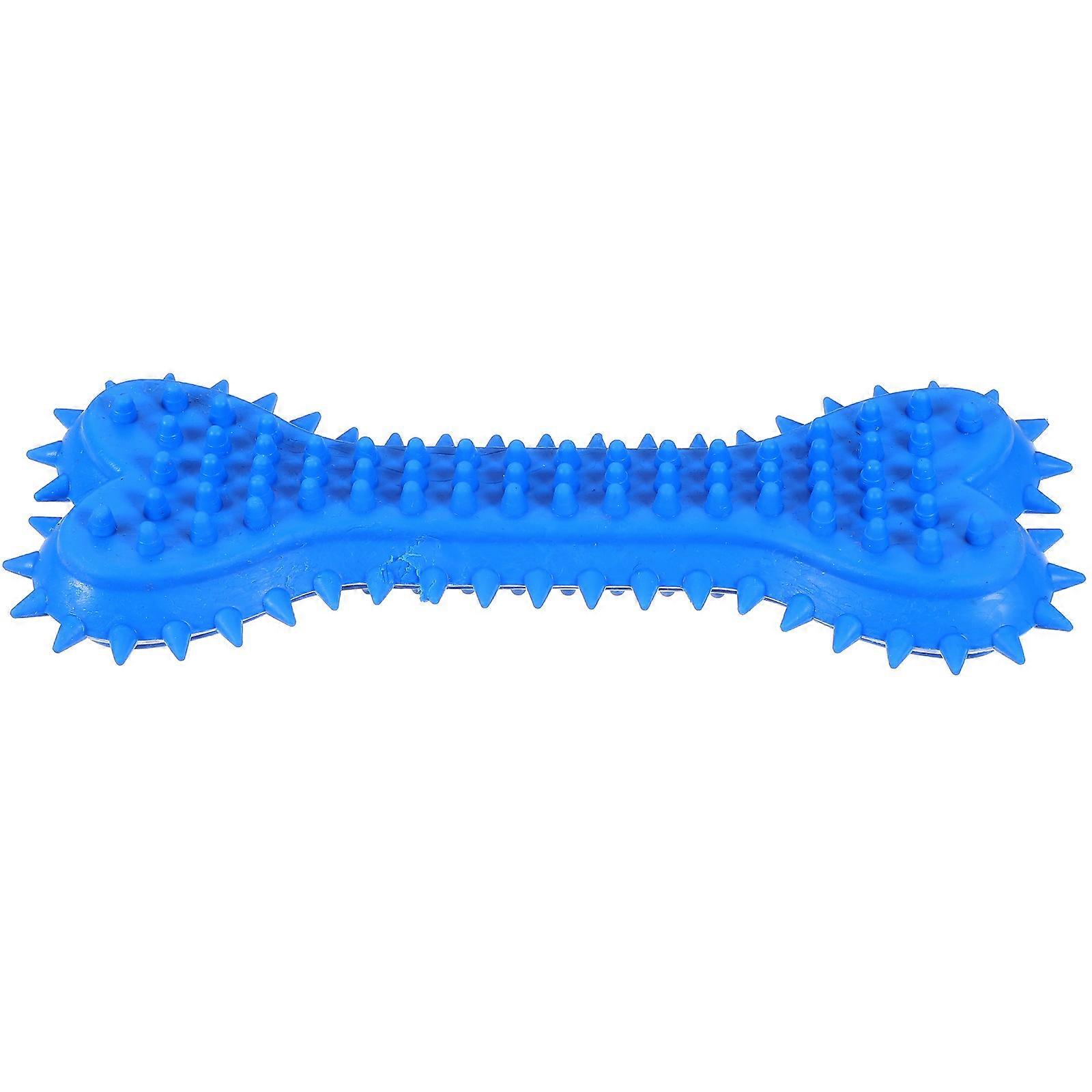 Blue Dog Chewing Bones Durable Dog Teething Bones for Training 1Pcs