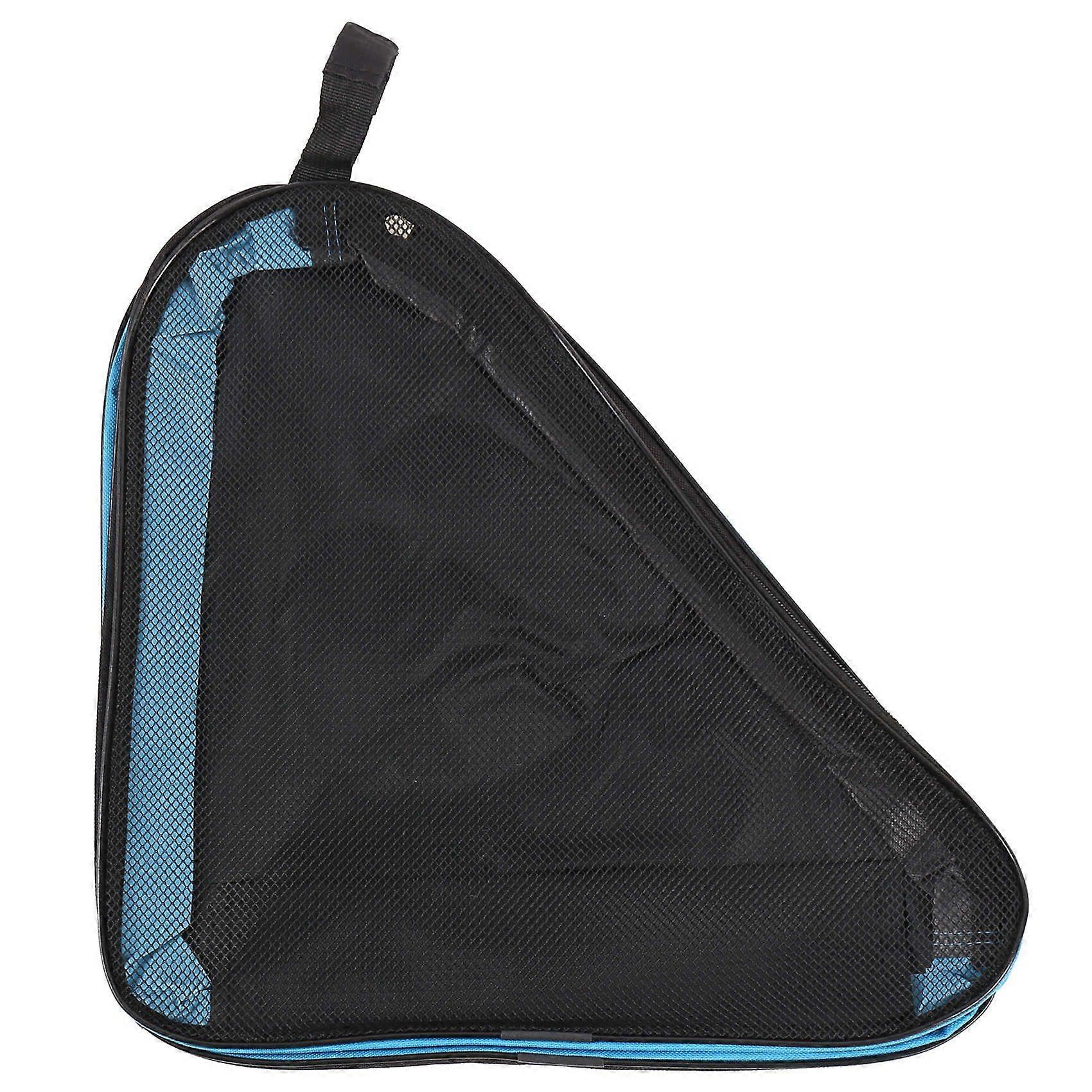 Roller Bag Roller Skates Backpack Roller Skates Shoulder Bag Three Layer Bag Double Net Bag Can Be Carried