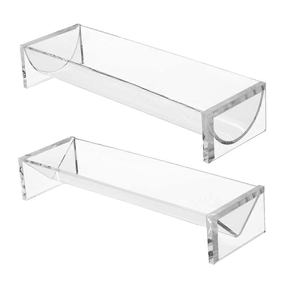 Transparent Acrylic Dessert Table Stand Cookie Rack for Display 2Pcs