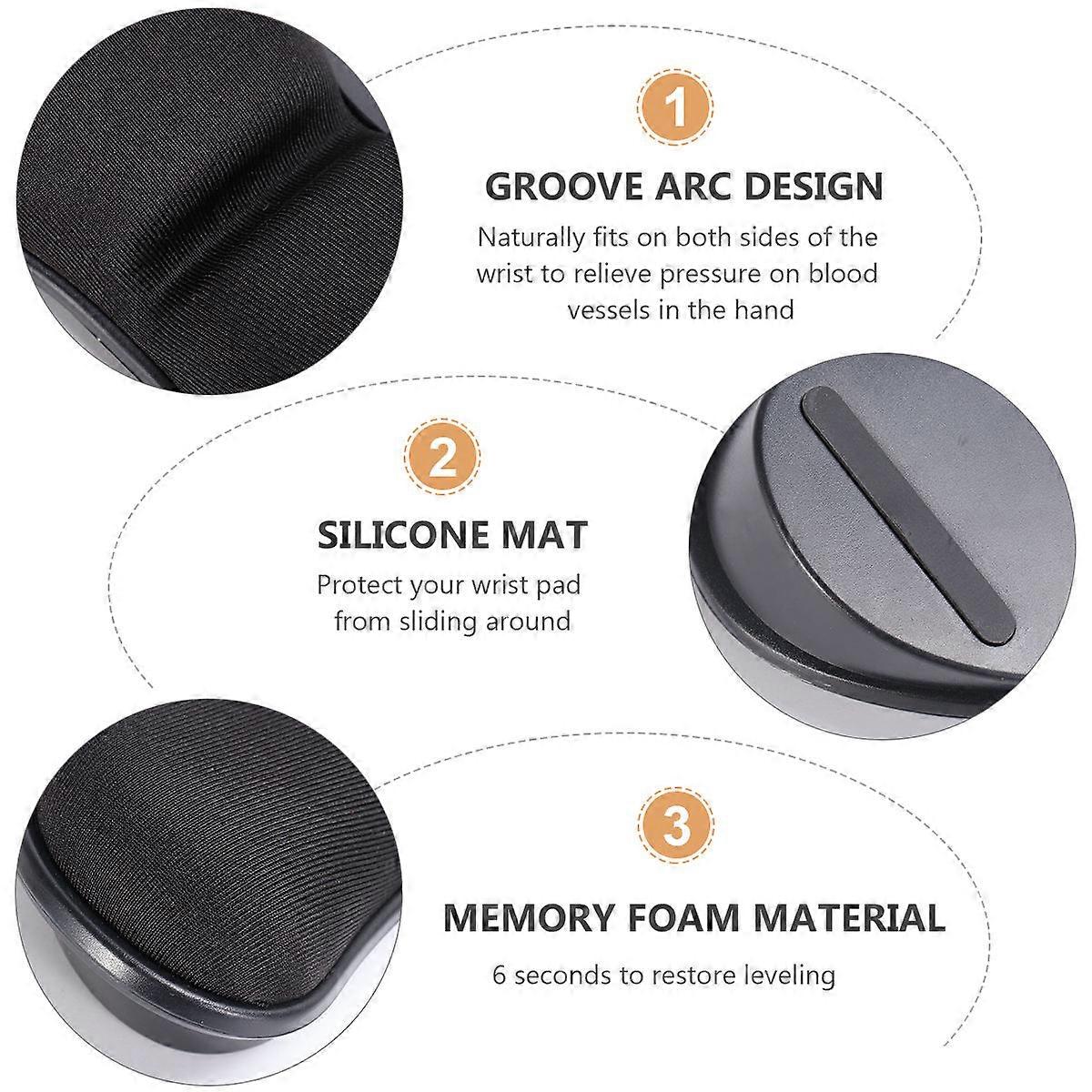 Mouse Pad Wrist Support Ergonomic for Office 1Pcs