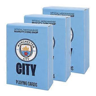 Manchester City Playing Cards - Official 52-Card Deck Gift for Football Fans