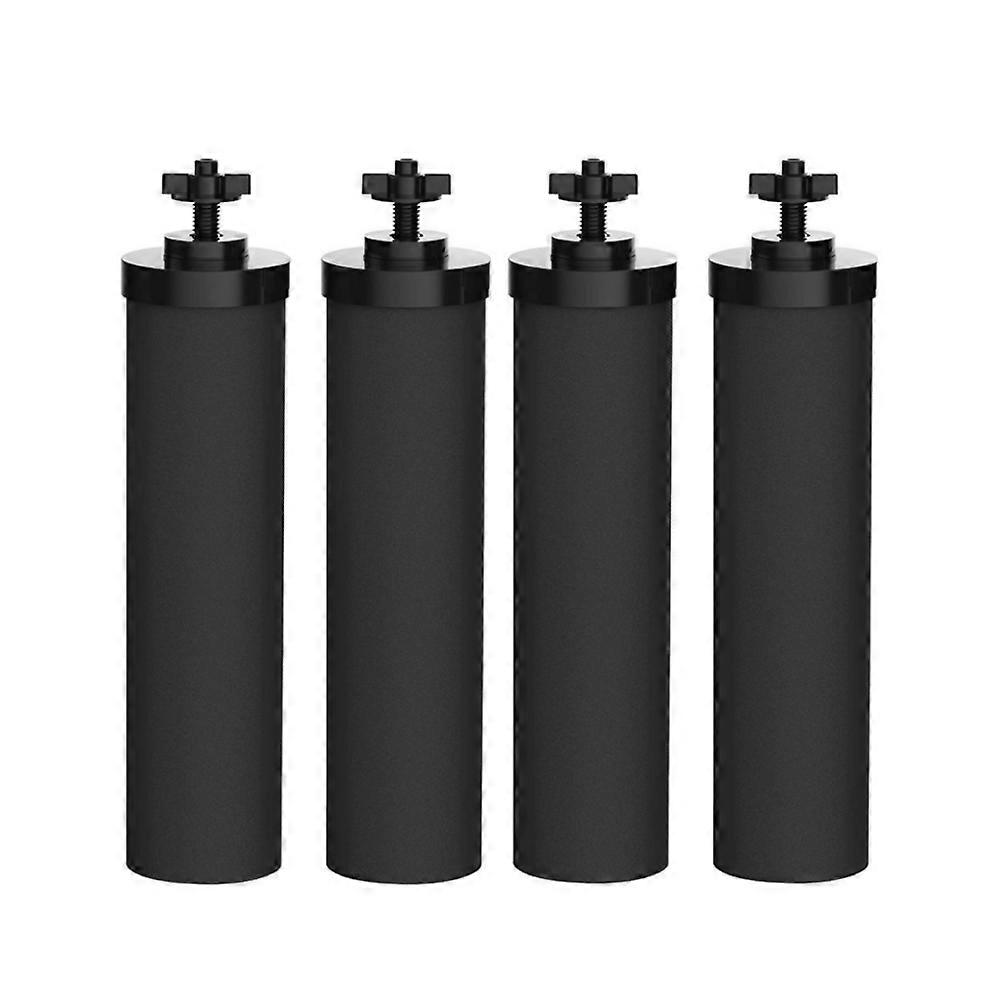 2-6pcs Water Filter Replacement for BERKEY Black Activated Carbon BB9-2 Filters for Gravity-Fed Water 26-27s