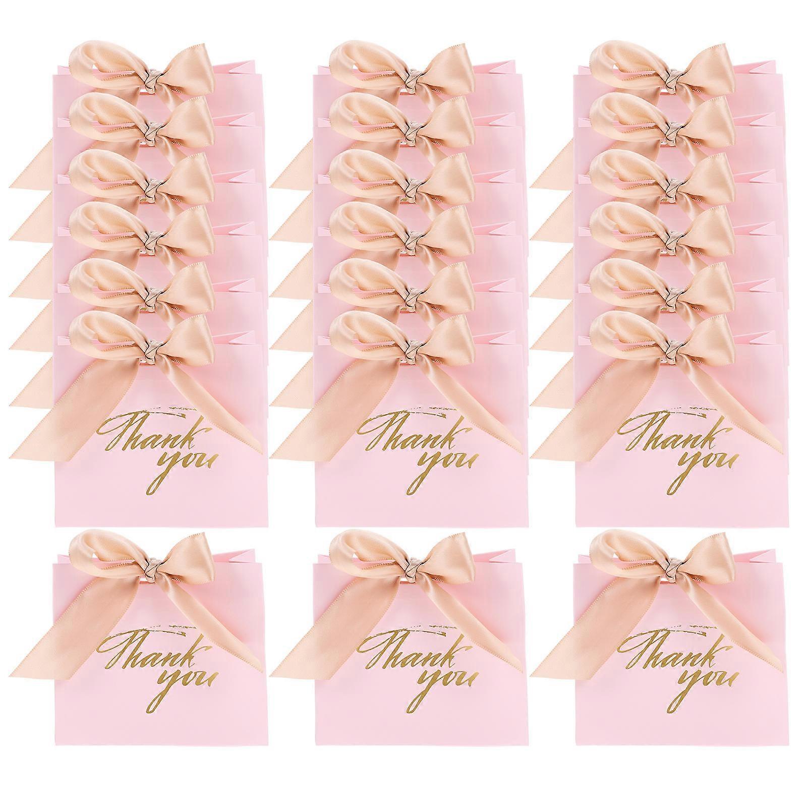 Decorative Pink Wedding Candy Boxes for Storage 90Pcs Gift Boxes