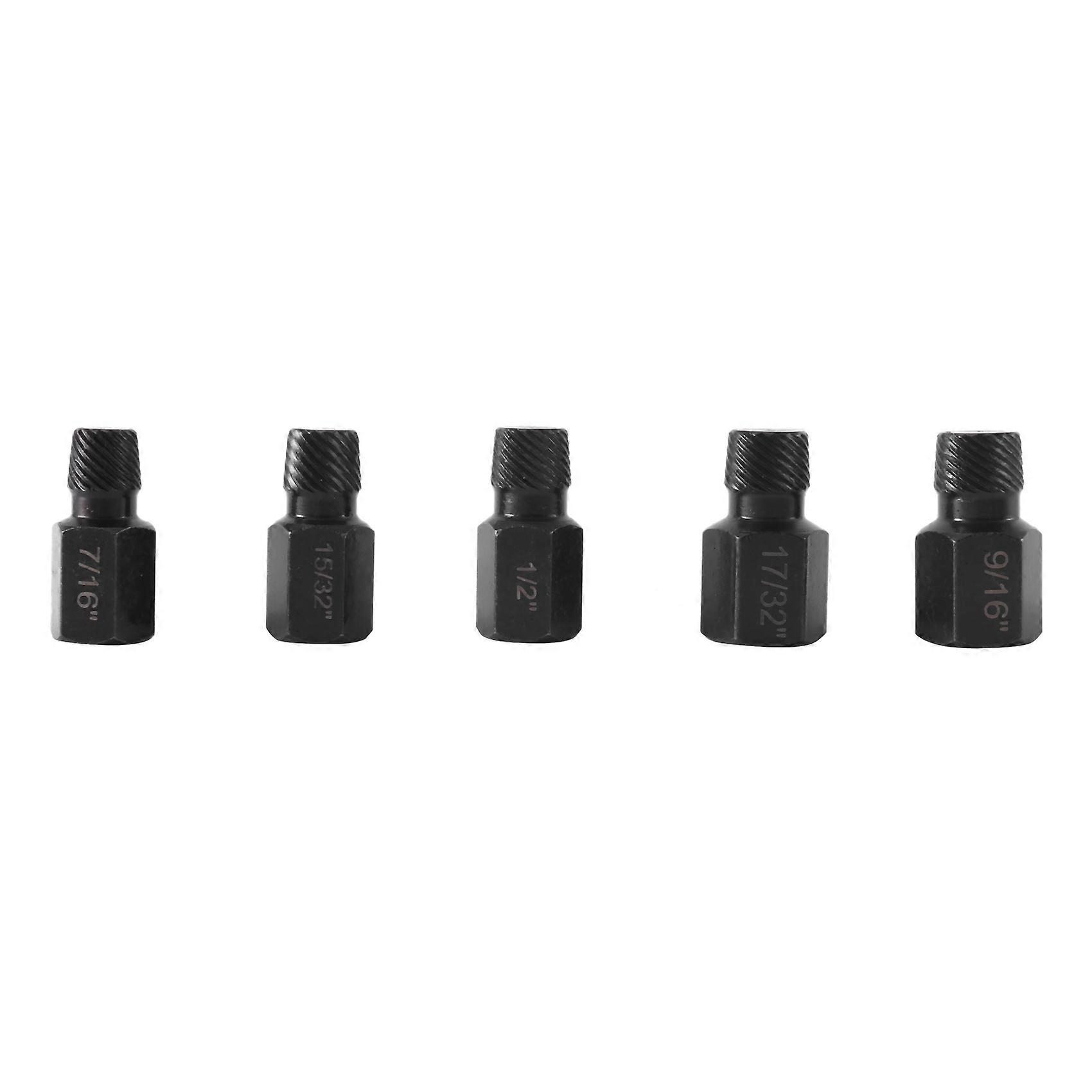 Screw and Bolt Extractor Set,Screw Extractor Set,Screws Bolt Stud Teeth Stripped Broken Remover Too