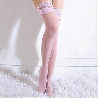 Sexiga spetsstrumpor kompatibla med kvinnor JK Girl-strumpor Tajta andningsbara strumpor Moderiktiga mångsidiga stil topp Stay Up Thigh High-strumpor