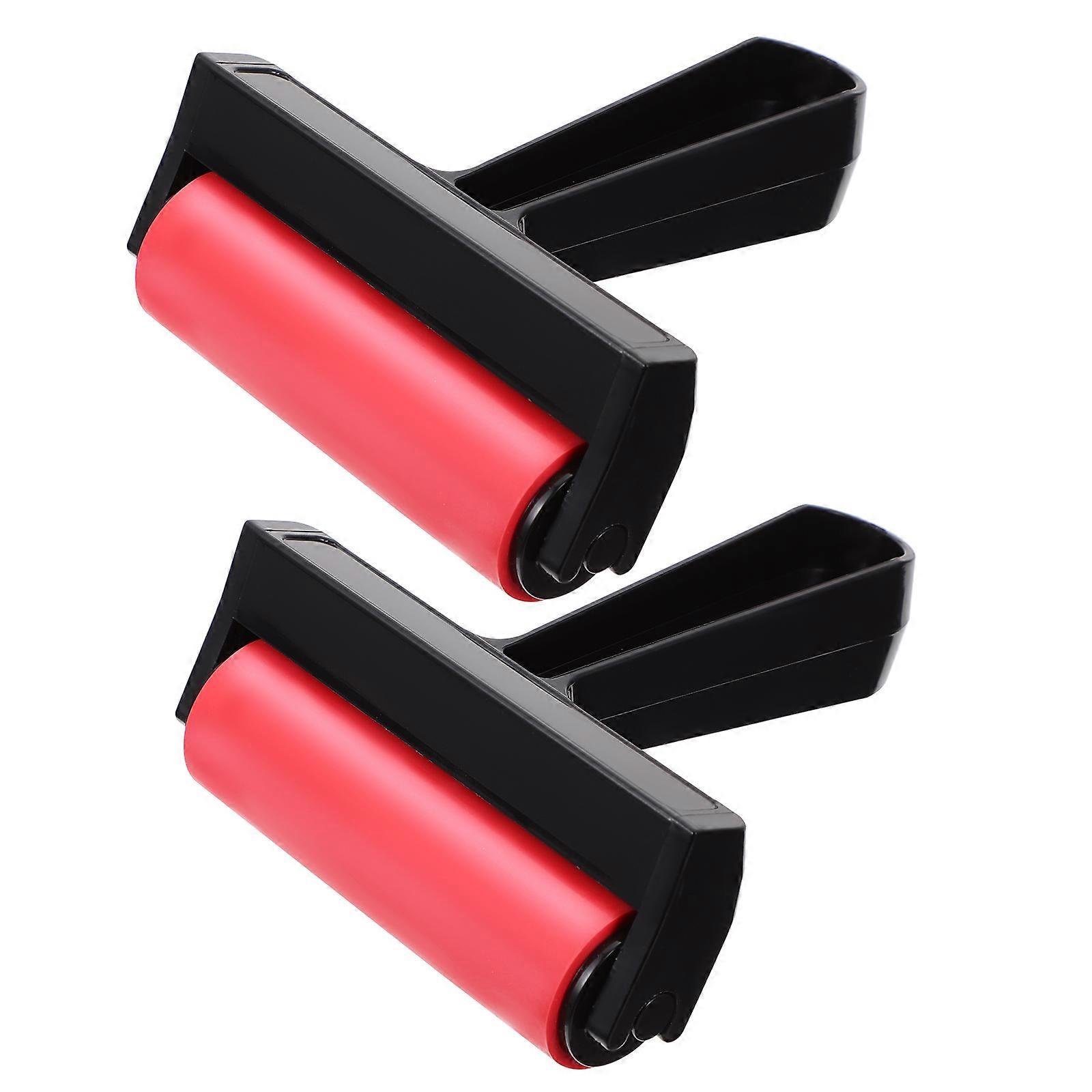 Diamond Drawing Rollers Plastic Rollers for Stamp Printing 4Pcs