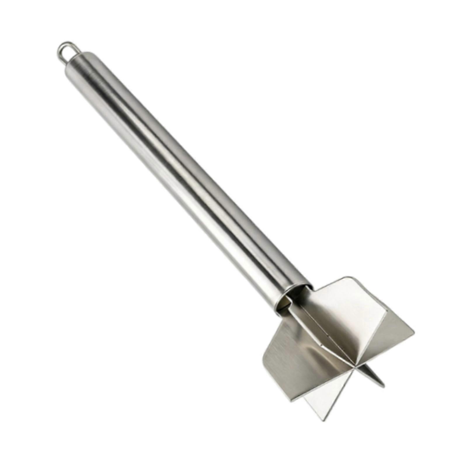 Meat Chopper Versatile Stainless Steel Kitchen Tool Ground Beef Chopper Tool