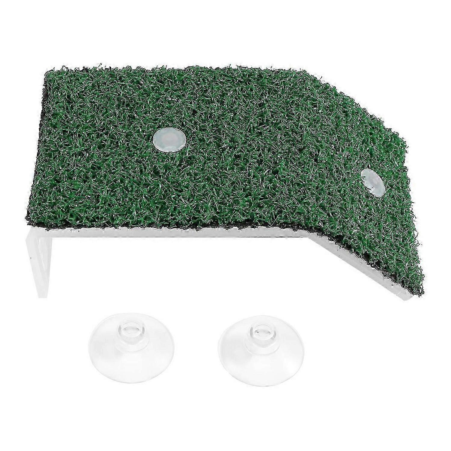 Turtle Basking Platcompatible withm, Grass Turtle Ramp compatible with Turtle Tank, Reptile S