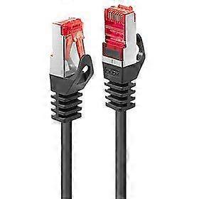 Lindy 0.3m Cat.6 S/FTP Network Cable Black