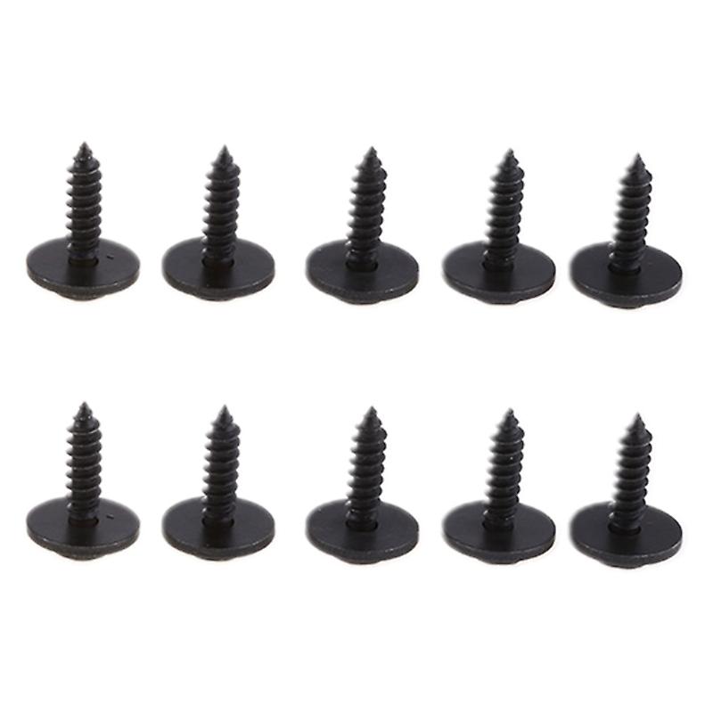 10pcs Universal Hex Screws Self Tapping Tapper Screw For Various Car Vehicle Kit