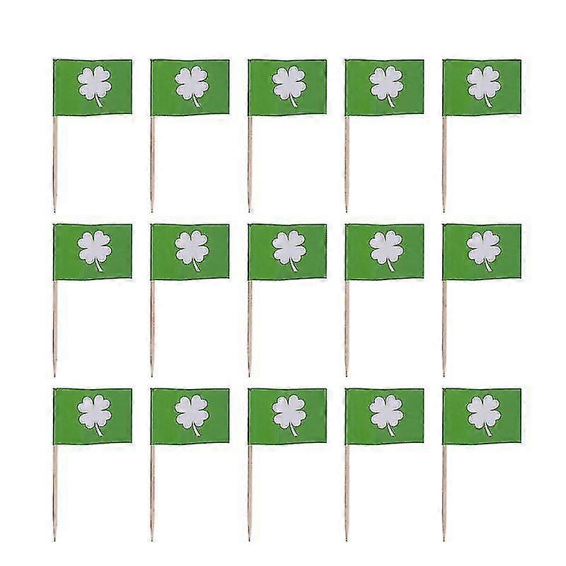 200pcs cake decorations, Clover Cake Toppers