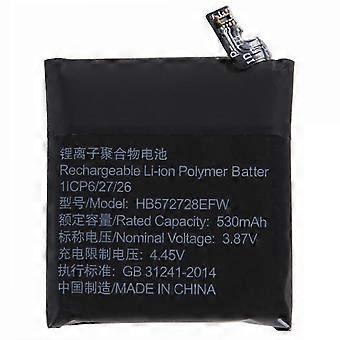 Pour Huawei Watch GT 3 46mm 3.87V 530mAh Li Ion Polymer Batterie Pièce d’assemblage (Encoder : HB572728EFW) (