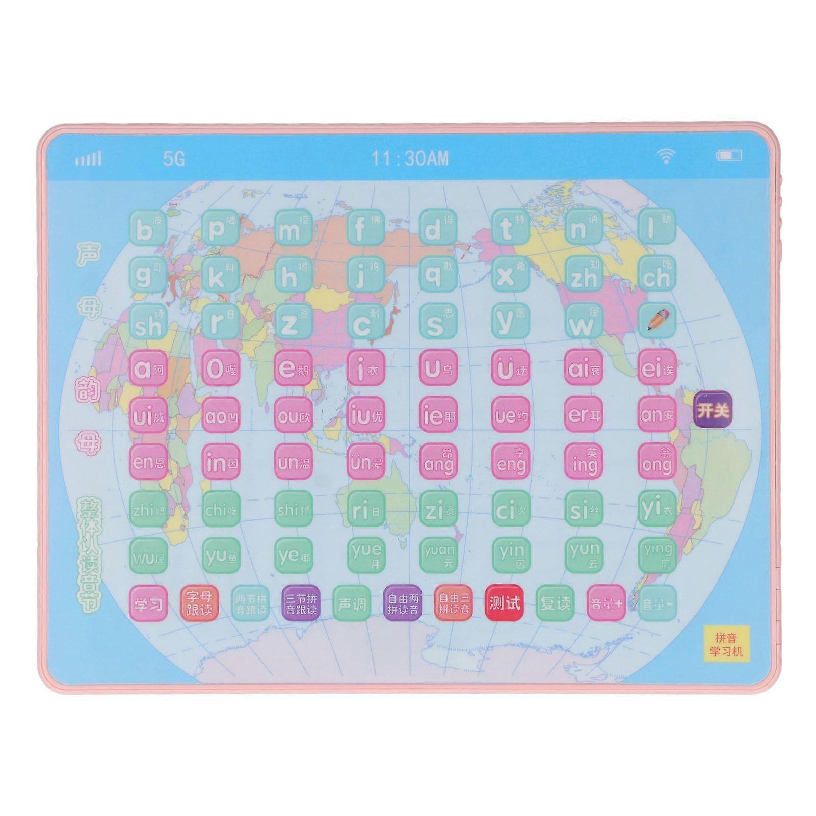 Multifunctional Chinese Learning Machine Pinyin Point Reading Machine Early Learning Pad