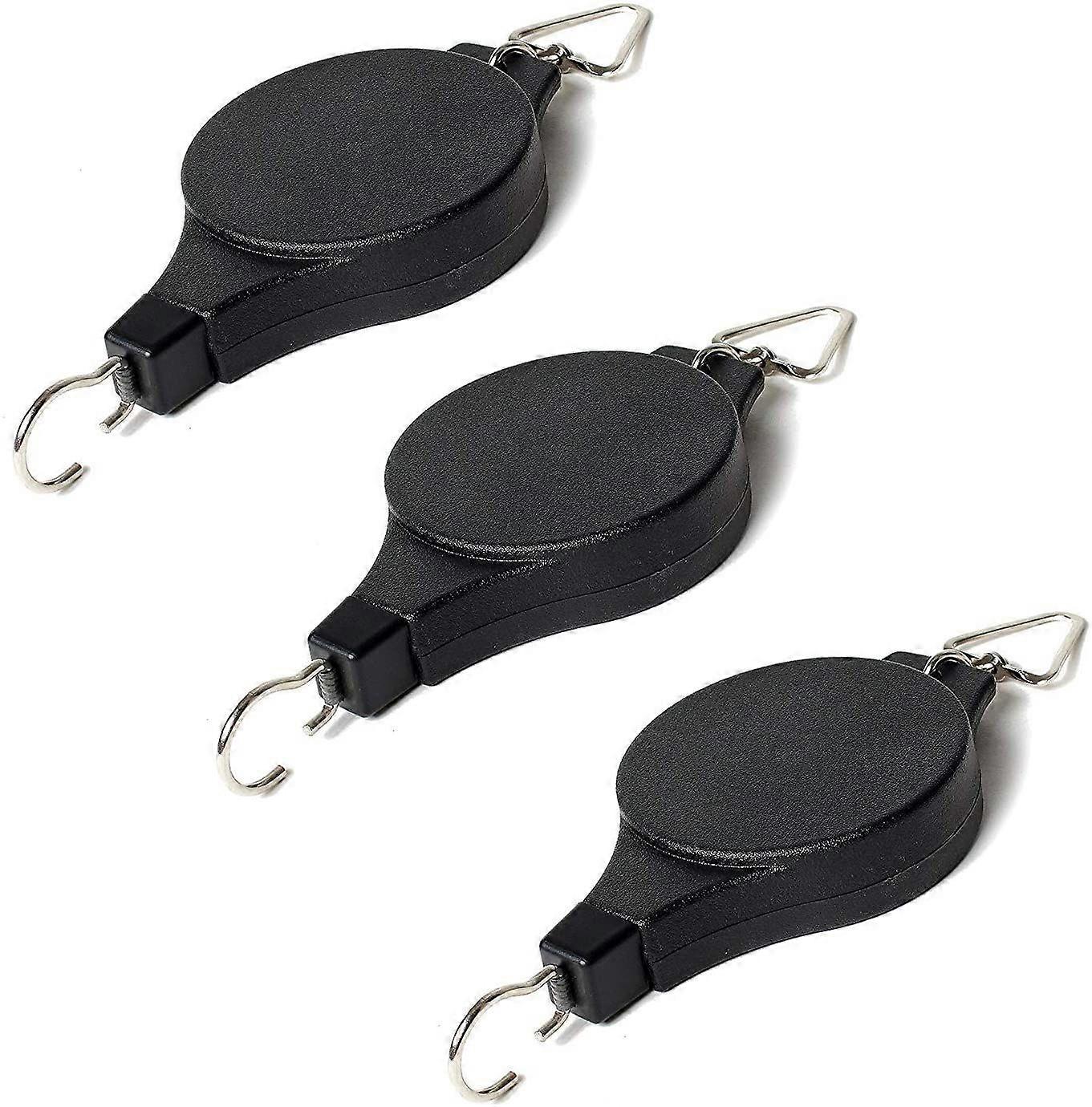 Pcs traffic light elevator hanging basket plant roller hook p [MI]