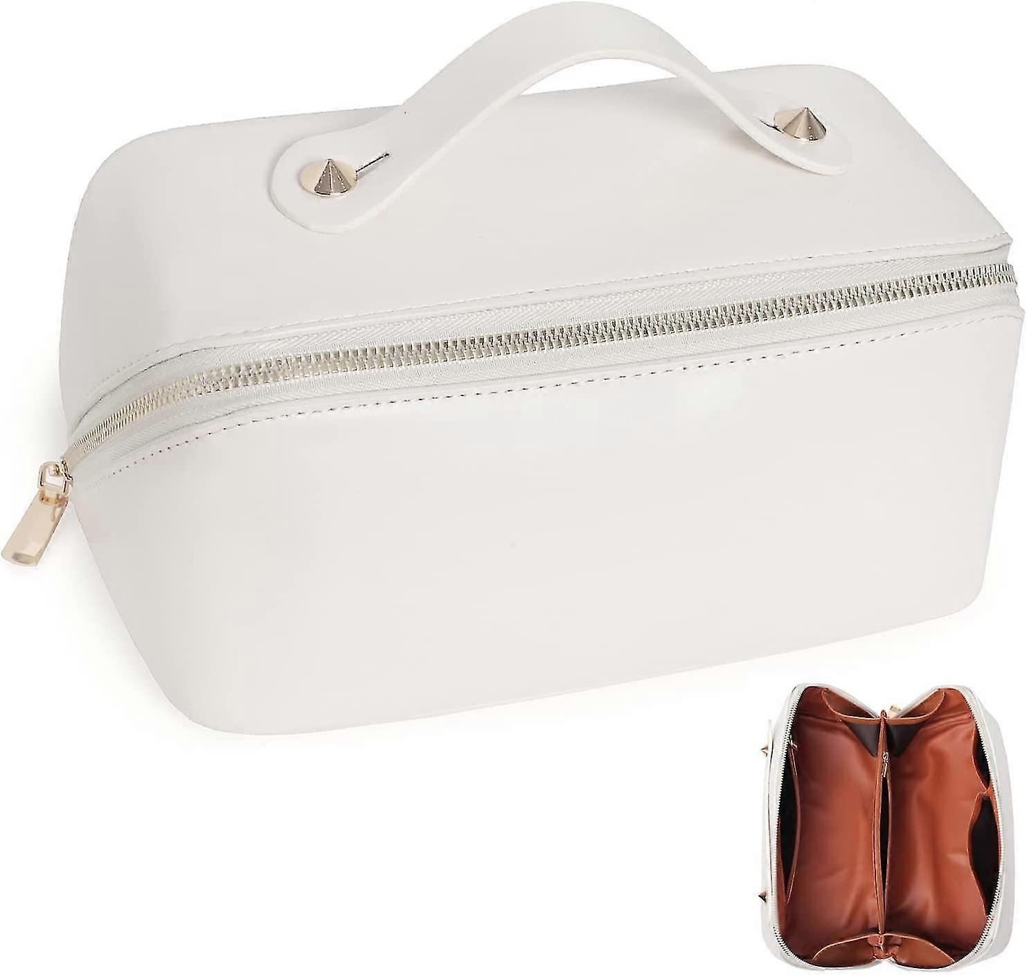 Portable Pu Leather Makeup Bag