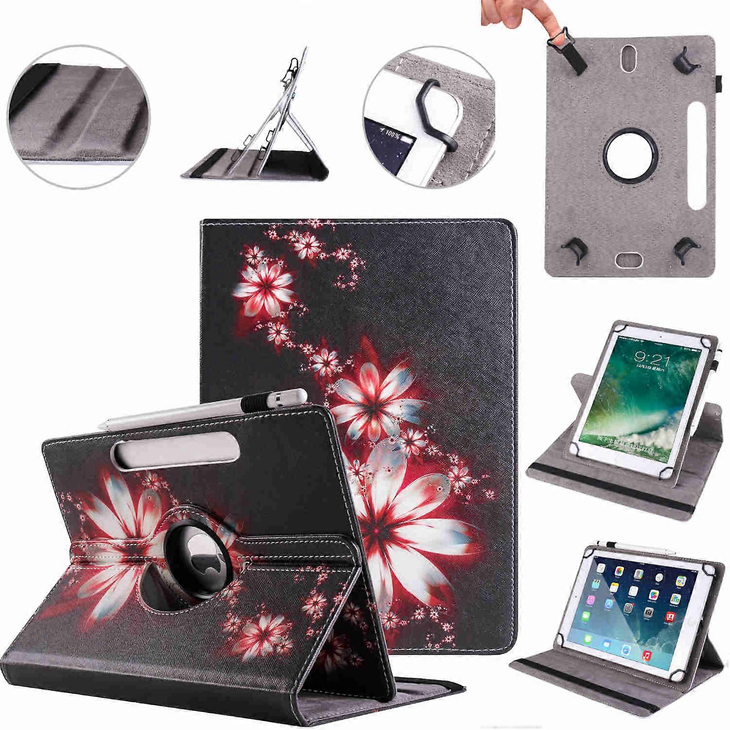 For Amazon Fire Max 11 360 Degree Design 11" Tablet Case Faux Leather Cover