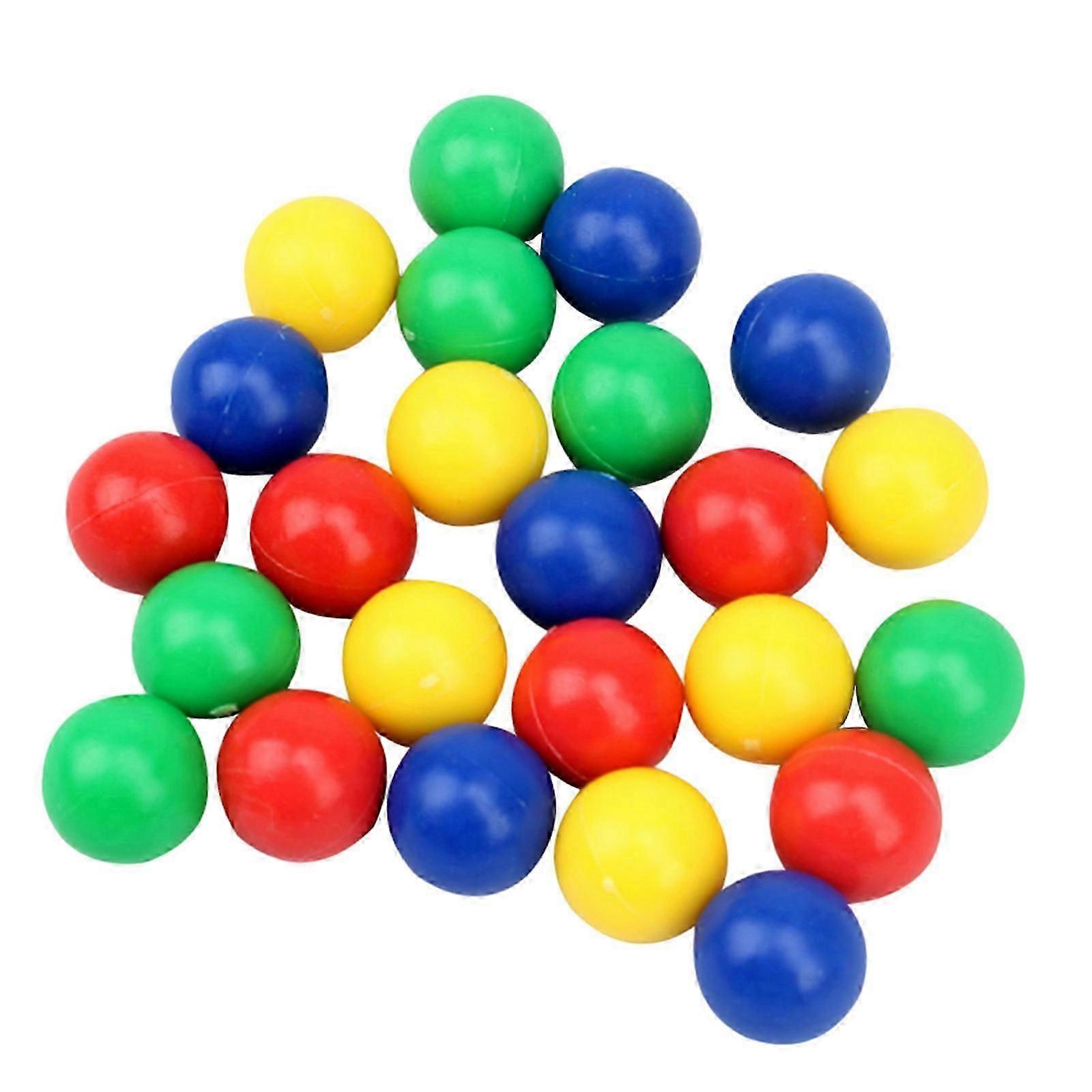 Billes de rechange colorées en plastique, jeu éducatif interactif parent-enfant, compatibles avec le jeu Hungry, lot de 24