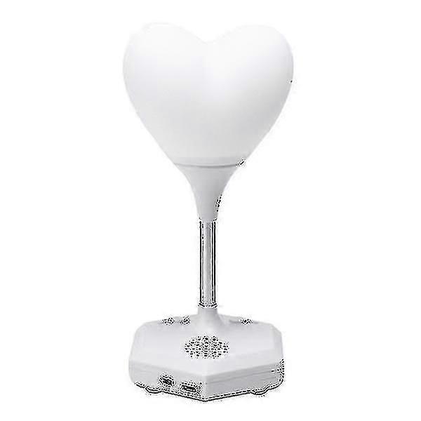 Mode 3d Led Heart Shape Touch Dimmer Lampe de bureau