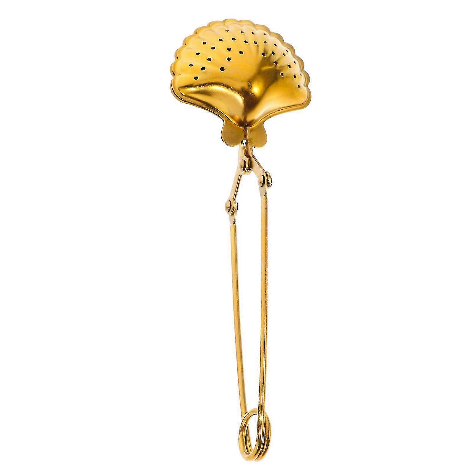 Tea Spoon Strainer Metal Tea Strainer Long Handle Tea Filter Spoon Tea Leaf Strainer