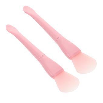 Facial Mask Applicator Silicone Brush Tool 2Pcs for Beauty Treatments