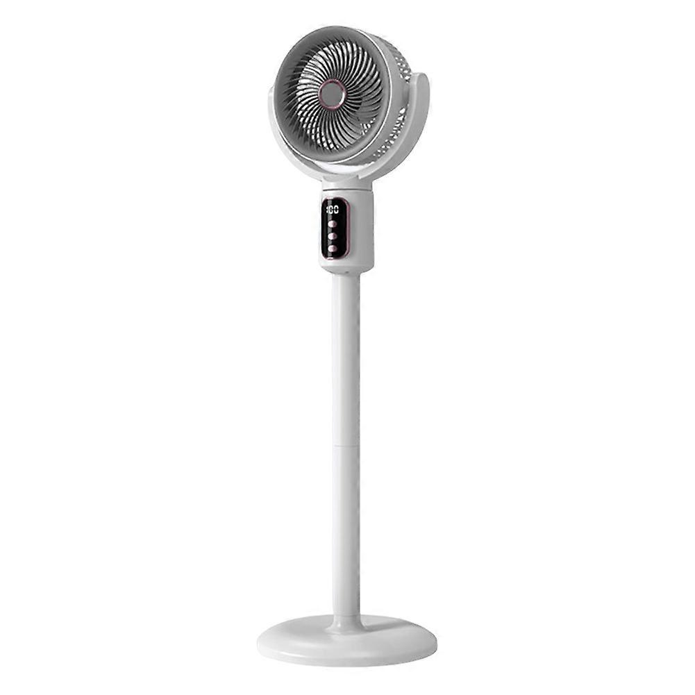 Height Adjustable Cooling Pedestal Fan Convenient Full-Function Remote Control Air-Conditioned Shared Spaces