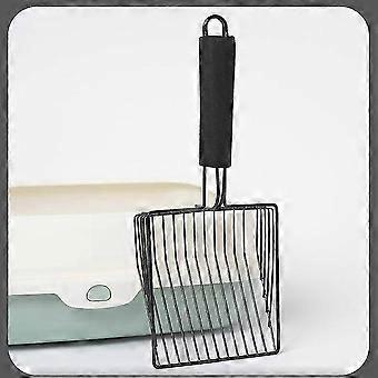 Metal Cat Litter Box - Deep, Fast-Sifting Litter Box with Comcompatible withtable Handle, Designed compatible with Multi-Cat Owners