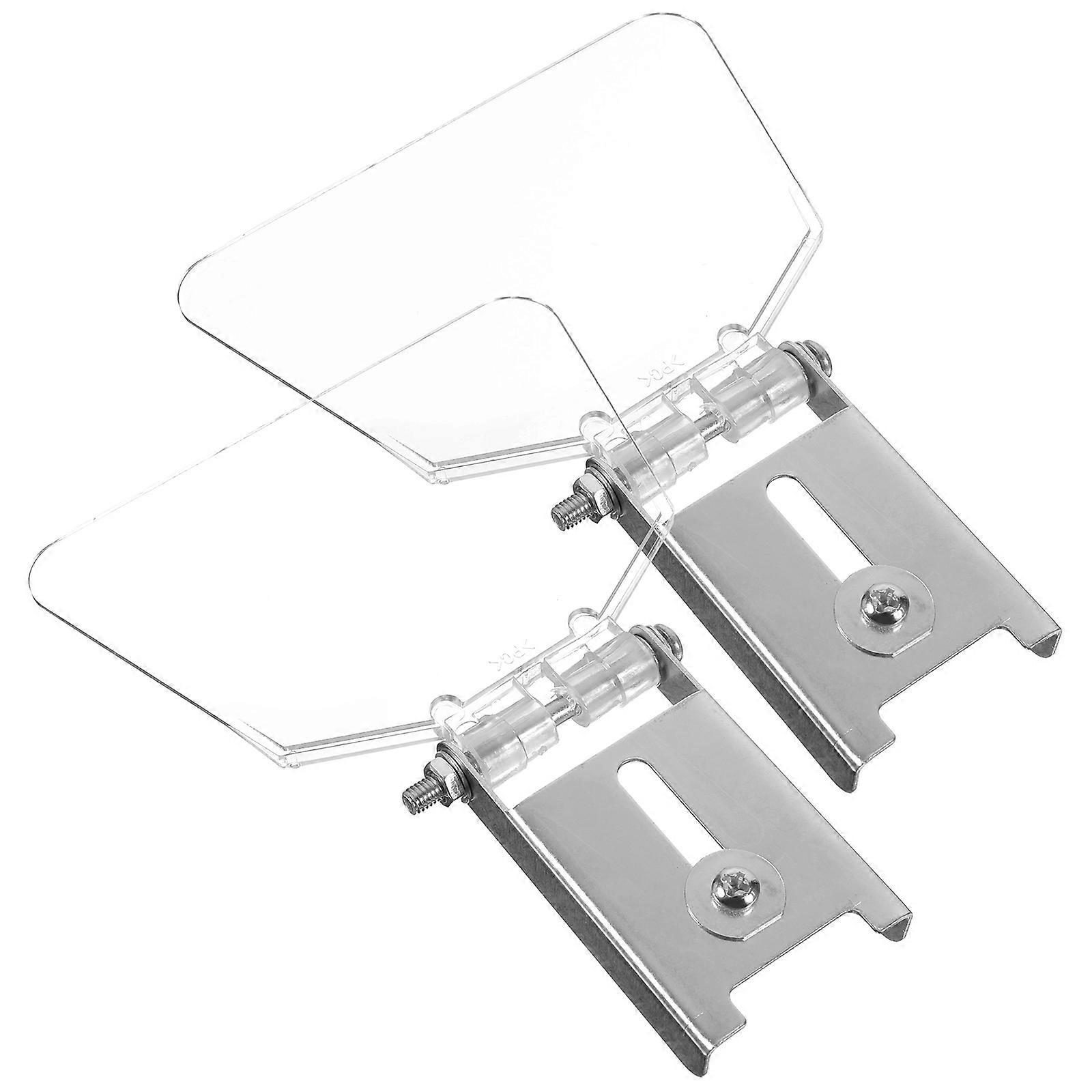 2pcs Bench Grinder Eyeshield Stainless Steel Attachment Grinder Tool Shield