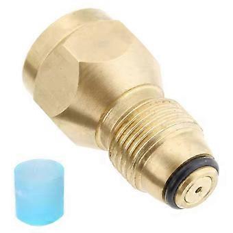 Propane Tank Refill Adapter One Pound Propane Tank Pol to Qcc1 Tank Adapter Cylinder Canister Filler Coupler