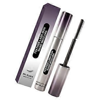 Buildable Black Mascara for Defined Eye Makeup, Curved Brush Design Supports Controlled Coating for Quick Daily Use and Travel Bags  5ml