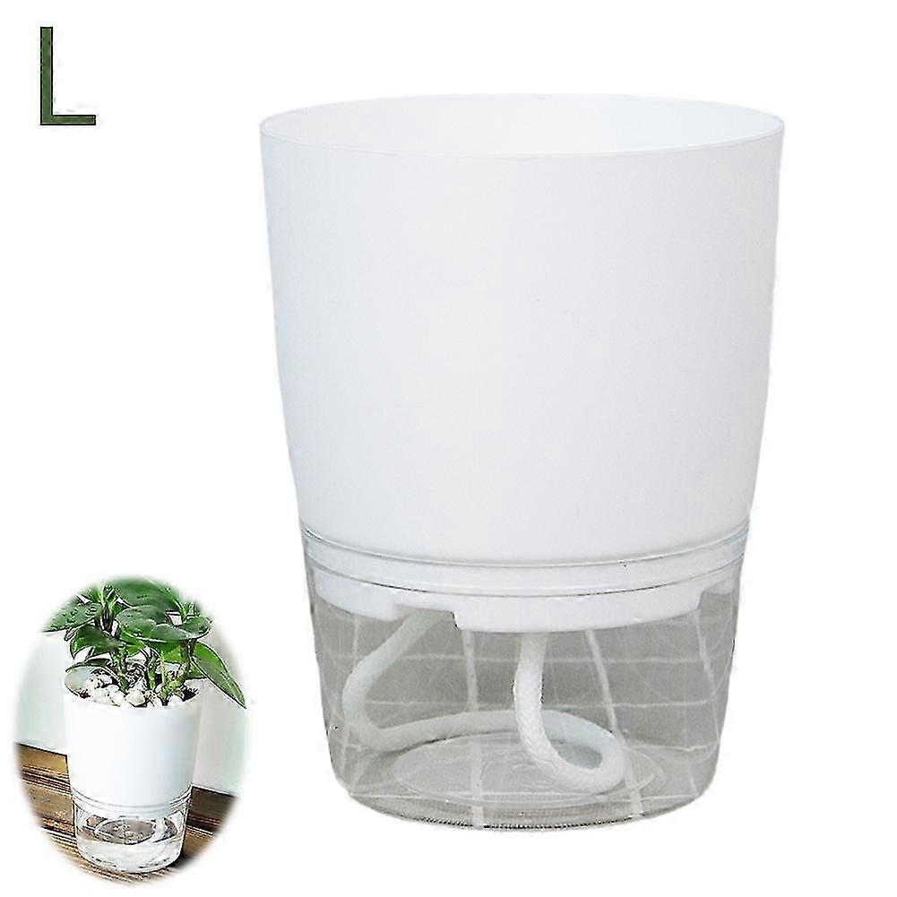 Self Watering Planter Pot - Double Layer, Automatic, Lazy Pot