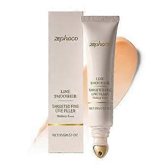 2026 goal 1-3x Line Smoother Targeted Fine Line Filler | Instant Blurring Primer for Wrinkles & Pores, Subtly Tinted, with Vitamin C & Niacinamide