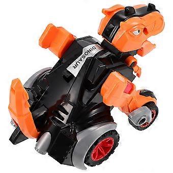 Dinosaur Car Toy Inertial Pull Back Transforming Educational Toy