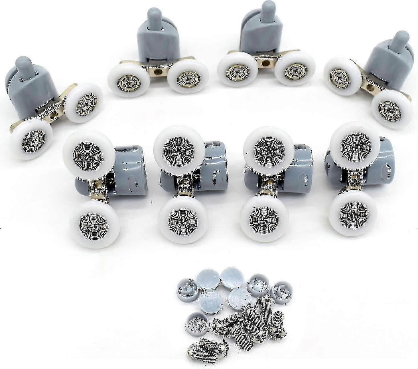 8-Pack 23mm Shower Door Rollers Bathroom Replacement