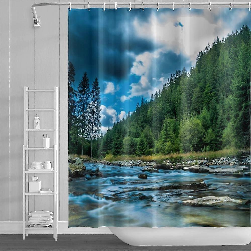 Bathroom Curtain  type-2552 Home Decor