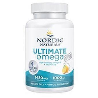 Ultimate omega xtra with vitamin d3 60 capsules of 1480mg