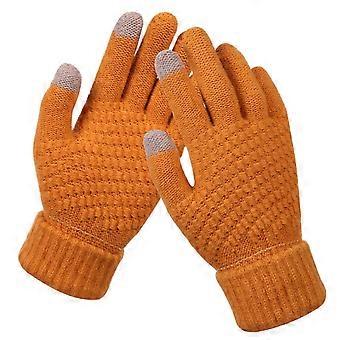Guanti in maglia per tutte le stagioni, compatibili con touchscreen, caldi ed elasticizzati.