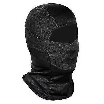 Black Ski Mask for Men and Women, UV Protection Mask, Suitable for Motorcycles and Snowboards-JXLGV