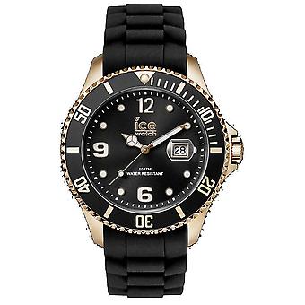 Ice-style reloj para Hombre Analógico de Cuarzo con brazalete de Silicona IS.BKR.B.S.13