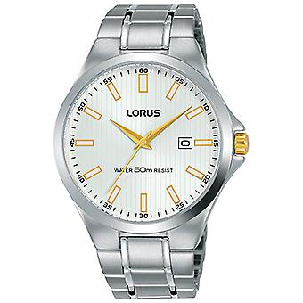 Lorus homme classique Quartz Analog Man Watch avec RH989KX9 Bracelet en acier inoxydable