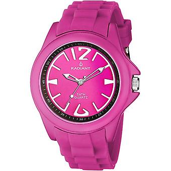 Radiant new sunset Quartz Analog Woman Watch with RA148603 Silicone Bracelet