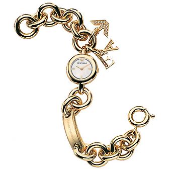 Armani Ladies Quartz Analog Women's Watch with AR5716 Gold Plated Stainless Steel Bracelet