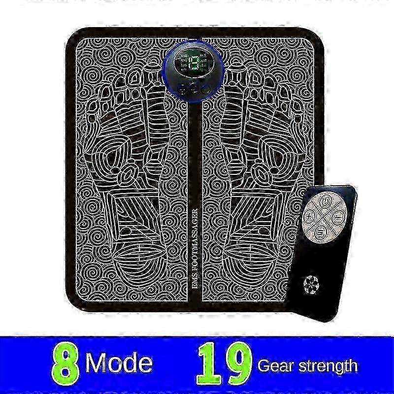 EMS Foot Massager Mat With Remote Control