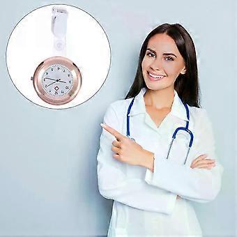 Nurse Watch Clip On  Hanging Fob Watch with Aluminium Alloy Cover  Nursing Watch Nurse Pocket Watch for Nurses Doctors  PART
