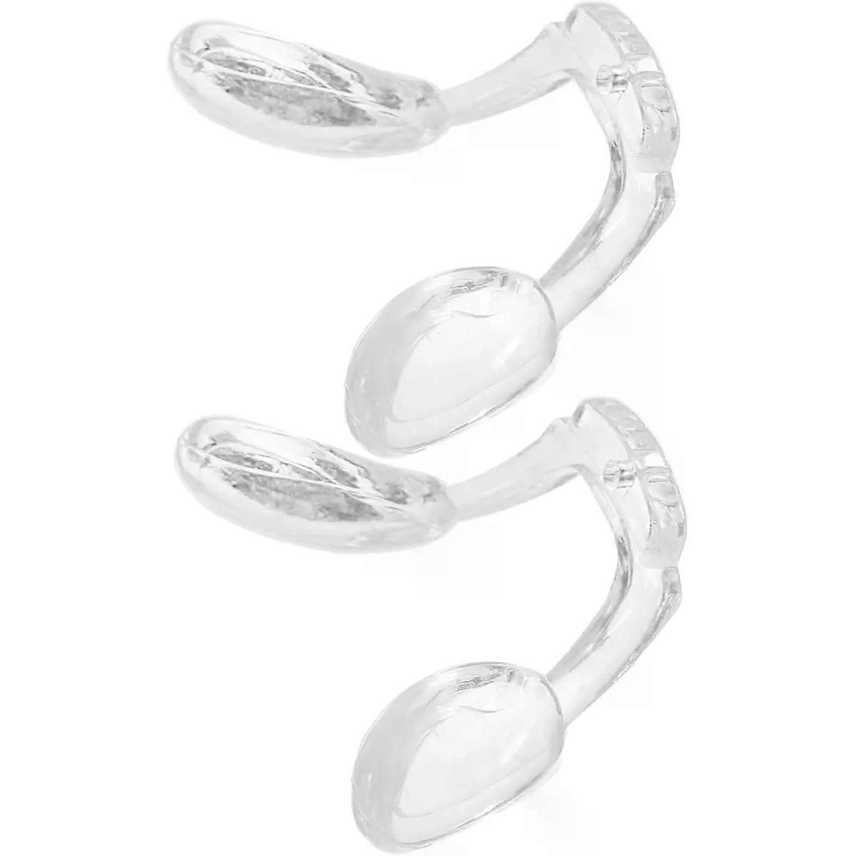 2pcs Silicone Eyeglass Nose Pads for Sunglasses Frames