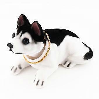 Cute Puppy Bobble Head Dog Ornament for Car Dashboard and Home Office Decoration #C